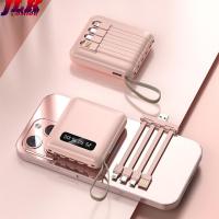 ราคา JLK Mini Power Bank 20000mAh With 4 Cable Mobile Phone External Battery Charger for iPhone Samsung Huawei Xiaomi Portable Powerbank (20133152375)