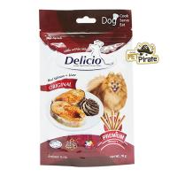 ราคา Delicio ขนมหมา ขนมสุนัข แบบแท่งนิ่ม 70g x 4 ซอง ขนมกินเล่น เหนียวนุ่ม หอม เคี้ยวเพลิน ขนมฝึกสุนัข ขนมแท่ง มี 4 รสอร่อย (18899876527)