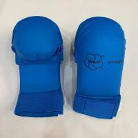 ราคา ถุงมือคาราเต้ สนับแขน WKF approved แดง นำ้เงิน นวมคาราเต้ KARATE Hand gloves ชุดคาราเต้ (15343158226)