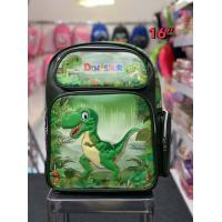 ราคา BigBagsThailand กระเป๋านักเรียน กระเป๋าเป้ล้อลากเด็ก กระเป๋าเป้สะพายหลัง กระเป๋าเด็ก 16 นิ้ว 14 นิ้ว และ 12 นิ้ว ไดโนเสาร์ Dinosaur รุ่น DS2023 (18776695383)
