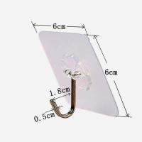 ราคา ตะขอแปะผนัง ตะขอแขวนติดผนัง ตะขอแขวนติดกำแพง ตะขอติดผนัง ตะขอแขวนติดผนังแบบใส ตะขอแขวนติดผนังอเนกประสงค์ ที่แขวนติดผนัง (699570085)