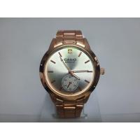 ราคา นาฬิกา คาสิโอ Casio Beside AAA นาฬิกา เบลดส์ สายสีพริ้งโกล์ หน้าปัดสีเงิน ส่งฟรี (7164078872)