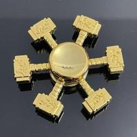 ราคา SUPERRR โลหะสำหรับตกแต่ง สปินเนอร์นิ้ว สีทองเหลือง สังกะสีอัลลอยด์ ปั่นมือหมุน สปินเนอร์มือ ตลกๆ สปินเนอร์ ของเล่นเด็กเล่น (21050843110)