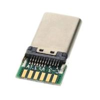 ราคา Shockley 1ชิ้น 10ชิ้น USB 3 1 Type C ชาย DIY สายบัดกรีปลั๊กขั้วต่อหลอดไฟ LED กับบอร์ดพีซี SMT (17336526511)