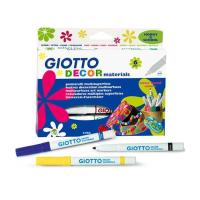 ราคา Giotto ปากกาเมจิกตกแต่งวัสดุ 6 สี (3197124811)