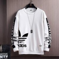 ราคา Adidas เสื้อวอร์มคอกลมแฟชั่นทันสมัยสำหรับผู้ชายเสื้อผ้าสำหรับฤดูใบไม้ร่วงทรงหลวมแขนยาว (11905595334)