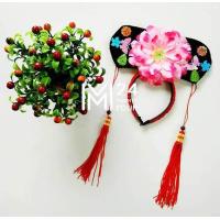 ราคา 1 อัน สีชมพูทูโทน ที่คาดผมฮองเฮา ที่คาดผมไทเฮา ที่คาดผมซูสีไทเฮา ที่คาดผมจีน ที่คาดผมแฟชั่น ไม้คาดผม ตรุษจีน ชุดกี่เพ้า ชุดประจำชาติ (13907167012)