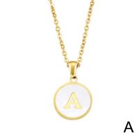 ราคา แฟชั่นสร้อยคอตัวอักษร A Z สร้อยคอจี้ตัวอักษรสแตนเลสผู้หญิงผู้ชายเครื่องประดับของขวัญ T0U6 (20837572516)