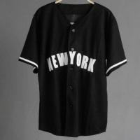 ราคา Black Ny Baseball Shirt List (16486356042)