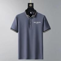 ราคา Original Balmain Paris Men S Classic Short Sleeve Solid Performance Deck Polo Shirt Quick Dry Polo Short Sleeve T Shirt Running Workout Polo Shirts (18630702414)