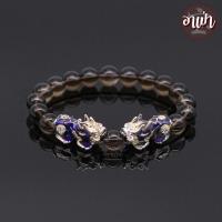 ราคา อาเป่า หินสโมคกี้ควอทซ์ Smoky Quartz ขนาด 10 มิล ประดับปี่เซียะ 5 ธาตุ 1 คู่ ปี่เซียะเปลี่ยนสี ปี่เซียะ 5 สี คัดหิน หินสีน้ำตาล (17147753829)