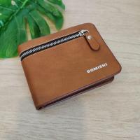 ราคา กระเป๋าสตางค์ผู้ชาย แบรนด์ Bomshi หนัง PU อย่างดี เนื้อนิ่ม ดีไซส์สวย ดูดี (7992531259)