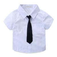 ราคา สีขาวเสื้อเชิ้ตแขนสั้นสำหรับเด็กผู้หญิงชุดนักเรียนแคมปัสใหม่สำหรับเด็กประถมวิทยาลัยและสีขาวเสื้อเชิ้ตฤดูร้อน (20420659561)