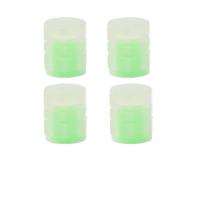 ราคา Fluorescent Car Tire Valve Caps Luminous Stem Caps 4 Pack Tire Valves CapsUniversal Handmade Rhinestones Stem Cover Illuminated Valves Nozzles Car Accessories (19479287701)