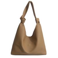 ราคา IELGY กระเป๋ากระเป๋าขนาดใหญ่ผู้หญิงหนังแบบเรียบง่ายนิ่มสไตล์เรโทรสีน้ำตาลความจุขนาดใหญ่กระเป๋าสะพายไหล่เดินทาง (18991063549)