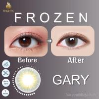 ราคา คอนแทคเลนส์ FROZEN GARY ยี่ห้อ BEAUTYLENS Color Gary Brown (18465410806)