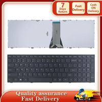 ราคา แป้นพิมพ์สำหรับแล็ปท็อปใหม่สำหรับ Lenovo ideapad 500 15 500 15ACZ 300 17ISK 00 15isk 300 15IBR 300 17I 300 15 Y50C 80Q7 IBD IHW ABM IBY ACZ US Black (20264082102)
