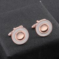 ราคา Geometric round rhinestone inlaid with high end French mens and womens shirts versatile business cufflink accessories (18615635376)
