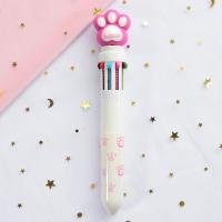 ราคา ปากกาลูกลื่นลายการ์ตูนน่ารัก 10 สี 1 ชิ้น (15247554798)