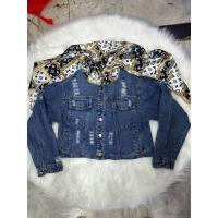 ราคา กางเกงยีนส์3ส่วน เอวสูง สีทูโทน ปลายขาตัด (20995299225)