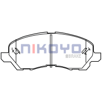ราคา NIKOYO BRAKE ผ้าเบรคหน้า lancer ex ผ้าเบรค lancer ex ผ้าเบรค lancer cedia ปี 200420062008 รับประกันสินค้า3เดือน จัดส่งฟรี N5104 (7638716470)