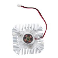 ราคา PC VGA Video Card 2 Pin 55mm Cooler Cooling Fan Heatsink 4800 RPM (19418750155)