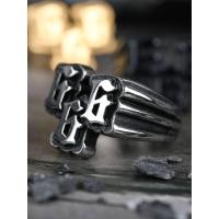 ราคา แหวน666แฟชั่นที่สร้างสรรค์สำหรับผู้ชายผู้หญิงบุคลิกภาพผู้ชายพังค์4สีไทเทเนียมเหล็กเครื่องประดับสำหรับไนท์คลับของผู้ชาย (19494024444)