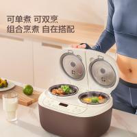 ราคา Qaafeyfkwm San Huang Xiaochu เครื่องหม้อหุงข้าวไฟฟ้าหม้อหุงข้าวไฟฟ้าอัจฉริยะแบบใช้แรงดันขนาดเล็ก1 6L TC501ซุปข้าวต้ม (20466362774)