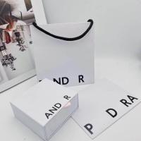 ราคา New Wholesale LogoJewelry Packaging Box Tote Bag Fit Original Pandoraes Beads Rings Earring Necklace Bracelet Charm Jewelry Gift (20286111149)