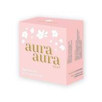 ราคา แพคเกจใหม่ สบู่หน้าเงา Aura Aura Soap by PSC ขนาด 80g (12850843752)