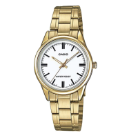 ราคา CASIO นาฬิกาข้อมือผู้หญิง รุ่น Standard Gold รุ่น LTP V005G 7A LTP V006G 9B สีทอง หน้าปัดขาว ทอง หน้าปัดทอง จากร้าน MIN WATCH (8014869269)