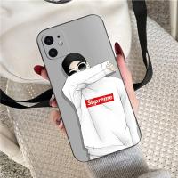 ราคา Casing หรับ iPhone 11 12 Mini X Xs XR Pro Max 6 6s 7 8 6 7 8 Plus 5 5s SE 2020 149H Jackson Wang Got7 Pattern Phone เคสโทรศัพท์ อ่อนนุ่ม TPU Black ปก (19710706819)