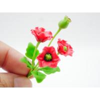 ราคา ดอกฝิ่นดินปั้น ดอกป็อบปี้ Opium Poppy ดอกป็อบปี้จิ๋ว ดอกไม้แห่งความสงบ ดอกป็อบปี้ดินปั้น ดอกไม้ดินปั้น ดอกไม้จิ๋ว (19254558879)