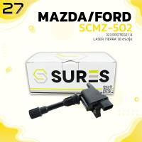ราคา คอยล์จุดระเบิด MAZDA 323 PROTEGE 1 8 2 0 FORD LASER TIERRA 1 8 2 0 ตรงรุ่น 100 SCMZ 502 SURES MADE IN JAPAN คอยล์หัวเทียน มาสด้า โปรเทเจ้ ฟอร์ด เลเซอร์ เทียร่า FP85 18 100C (3691062529)