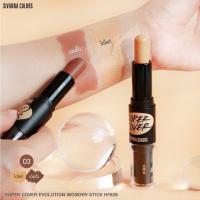ราคา ของแท้ถูกชัวร์ ไฮไลท์ คอนทัวร์ SIVANNA COLORS SUPER COVER EVOLUTION WONDER STICK (17968018463)