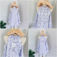 ราคา Honey Dress ชุดมินิเดรสแขนยาวเว้าไหล่ ปลายแขนแต่งระบาย (18514091714)