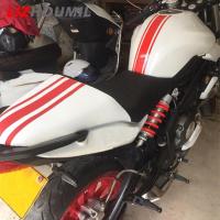ราคา LIZHOUMIL 20 inch Motorcycle Reflective Tank Cover Sticker Striped DIY Racing Car Sticker (20757936030)