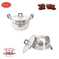 ราคา หม้อข้าวตราจระเข้ หม้อข้าวอลูมิเนียม หม้อหูดำ หม้อข้าว หม้อ อลูมิเนียม เกรด AAA ตราจระเข้ ขนาด 16 45 ซม (16388458559)