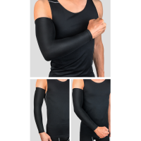 ราคา 1คู่ ปลอกแขนกันแดด ปลอกแขนกันยูวี Cool Arm sleeves UV Protection ป้องกันแสง UV ถึง 99 UPF 50 (17456284094)