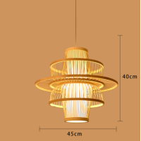 ราคา MOONLIGHT โคมไฟแขวนสไตล์ญี่ปุ่นทำจากไม้ไผ่ย้อนยุคโคมไฟระย้าแบบแขวนสำหรับทางเดินร้านอาหารโรงแรมห้องนั่งเล่น (10578076329)