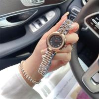 ราคา สินค้าที่ผ่านการรับรอง ประณีต Armani ผู้หญิงนาฬิกาเพชรเงาสายสแตนเลสผู้หญิงที่สง่างามนาฬิกาข้อมือกันน้ำของขวัญวันเกิด (16552926341)