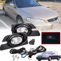 ราคา ไฟตัดหมอก ไฟสปอร์ตไลท์ รุ่น ฮอนด้า แอคครอด HONDA ACCORD ปี 2001 2002 พร้อมครอบ สีดำ และชุดสายไฟ 1 ชุด (5987536520)