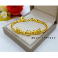 ราคา สร้อยข้อมือลายสี่เสามังกรคาบแก้ว หนัก1บาท ใส่ลงน้ำทะเลได้ บริการเก็บเงินปลายทาง (13773253638)