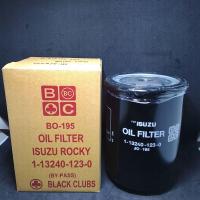 ราคา ไส้กรองน้ำมันเครื่อง ISUZU ROCKY175 รูเล็ก BY PASS BO 195 ยี่ห้อBC (12731096660)
