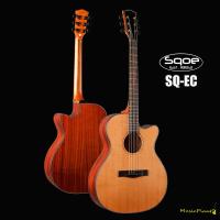 ราคา Sqoe กีตาร์โปร่ง โปร่งไฟฟ้า 40 นิ้ว รุ่น SQ EC (18590359748)