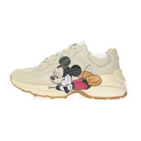 ราคา รองเท้ากีฬา รองเท้าวิ่งจ๊อกกิ้ง ลําลอง แบบหนัง พื้นหนา ลายมิกกี้เมาส์ มิกกี้เมาส์ สไตล์วินเทจ แฟชั่นเร สําหรับคู่รัก (16455140388)