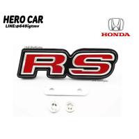 ราคา โลโก้ LOGO RS ติดหน้ากระจังรถยนต์ HONDA ทุกรุ่น งานแท้ (6425142301)