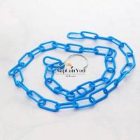 ราคา โซ่แขวนของ โซ่แขวนผ้า โซ่พลาสติก ยาว120ซม รวมตะขอ (8047207783)