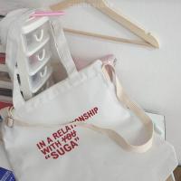 ราคา กระเป๋าผ้า TOTE BAG IN A RELATIONSHIP WITH เลือกเมมเบอร์ได้ทุกวง บนโลก NCT WAYV AESPA BTS BLACKPINK ENHYPHEN (19198151221)