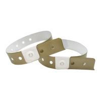 ราคา 100pcs Wholesale fashion disposable Vinyl ID Wristbands PVC festival bracelet cheap event vinyl wristband for ticket (12142976769)